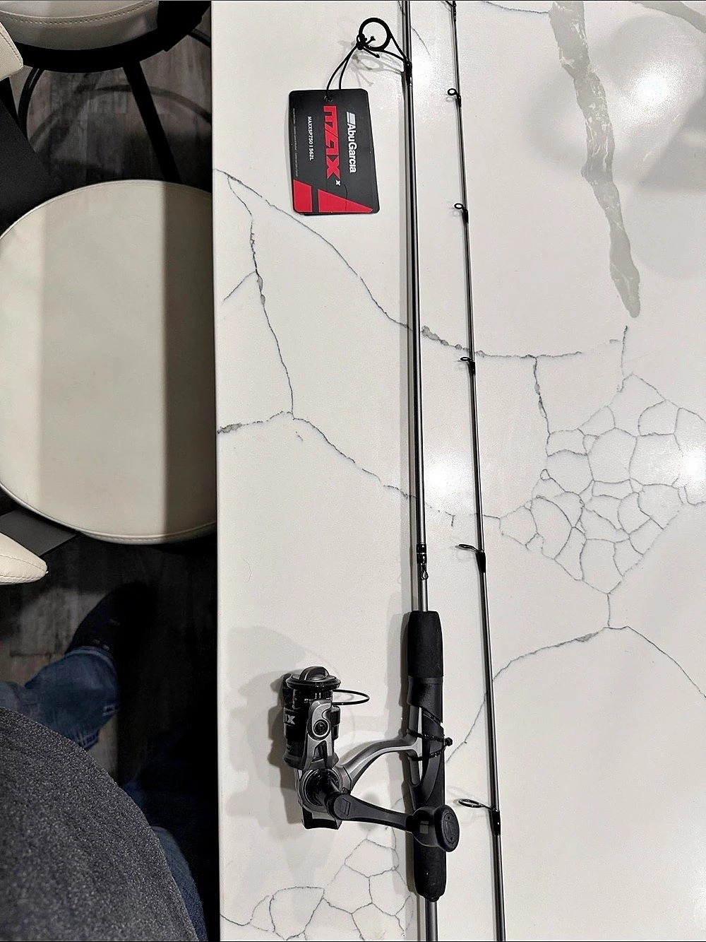 Abu Garcia MAX X 7'50 I 562L Fishing Rod & Reel Combo Black & Silver